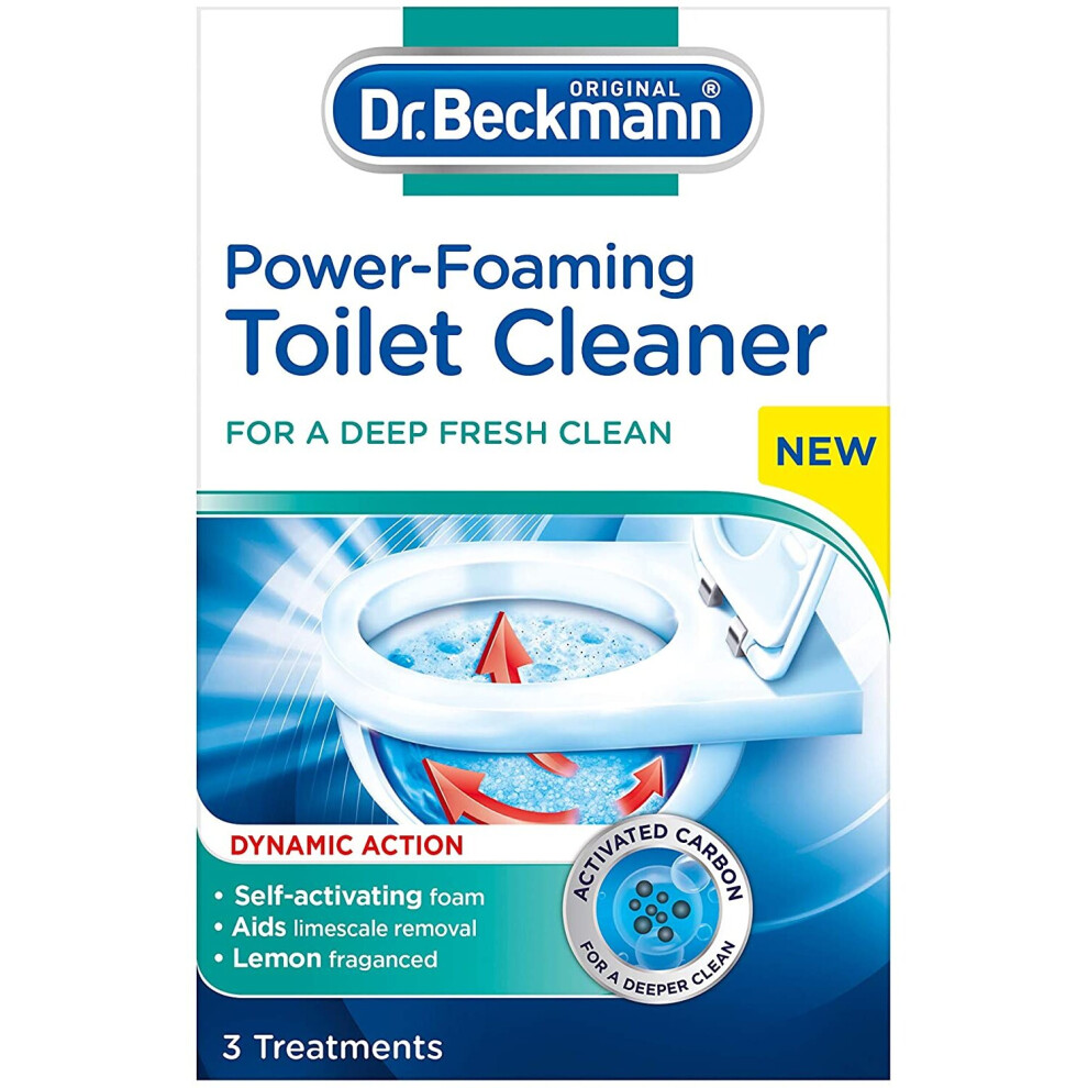 Dr. Beckmann Power Foaming Toilet Cleaner Household Cleaners New