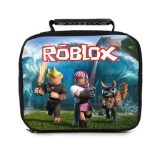 (14) Roblox full-color pattern student portable thermal lunch bag