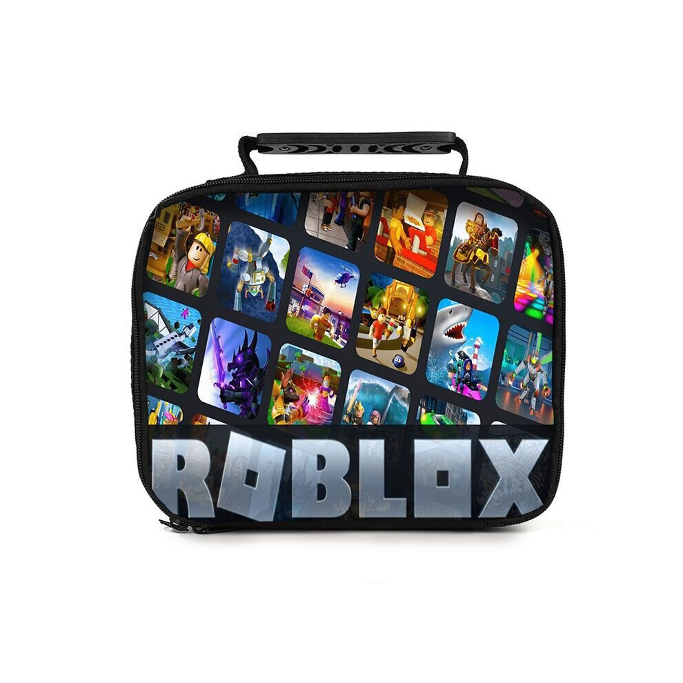 (23) Roblox full-color pattern student portable thermal lunch bag