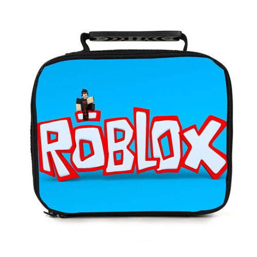(19) Roblox full-color pattern student portable thermal lunch bag