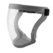 (3 PACK, Gray) Active Shield Full Face Mask Cycling Sports Helmet Protective Transparent Cover