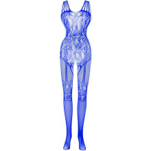 (Royal Blue) Women's sexy lingerie tights stockings bodysuit lace pajamas