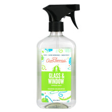 Aunt Fannie's Spray Limpiador de Vidrios y Ventanas, Limpiador Natural Sin Rayas, 16.9 Onzas (Paquete de 1)