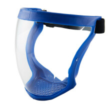 (3 PACK, Blue) Active Shield Full Face Mask Cycling Sports Helmet Protective Transparent Cover