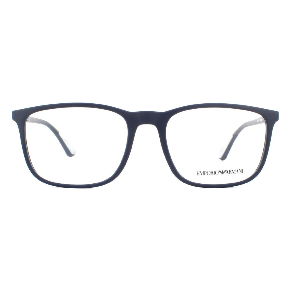 Emporio Armani Glasses Frames EA3177 5088 Matte Blue  Men