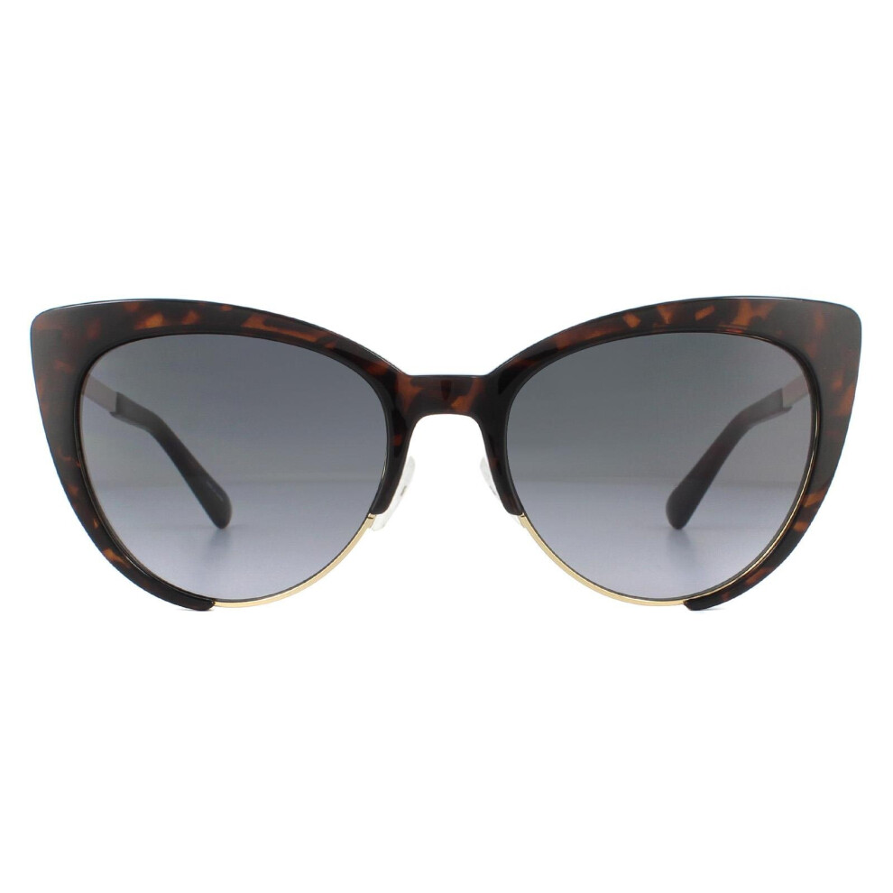 Moschino Sunglasses Mos040/S 086 9O Dark Havana Dark Gradient Grey