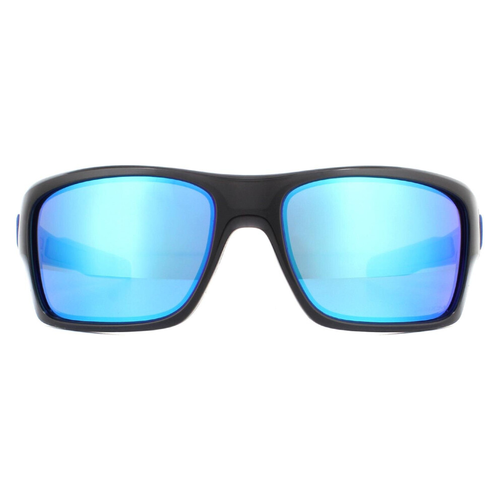 Oakley Turbine Sunglasses Black Ink/Prizm Sapphire - Image 6