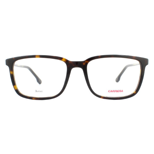 Carrera Glasses Frames 254 086 Dark Havana And Black Men On Onbuy