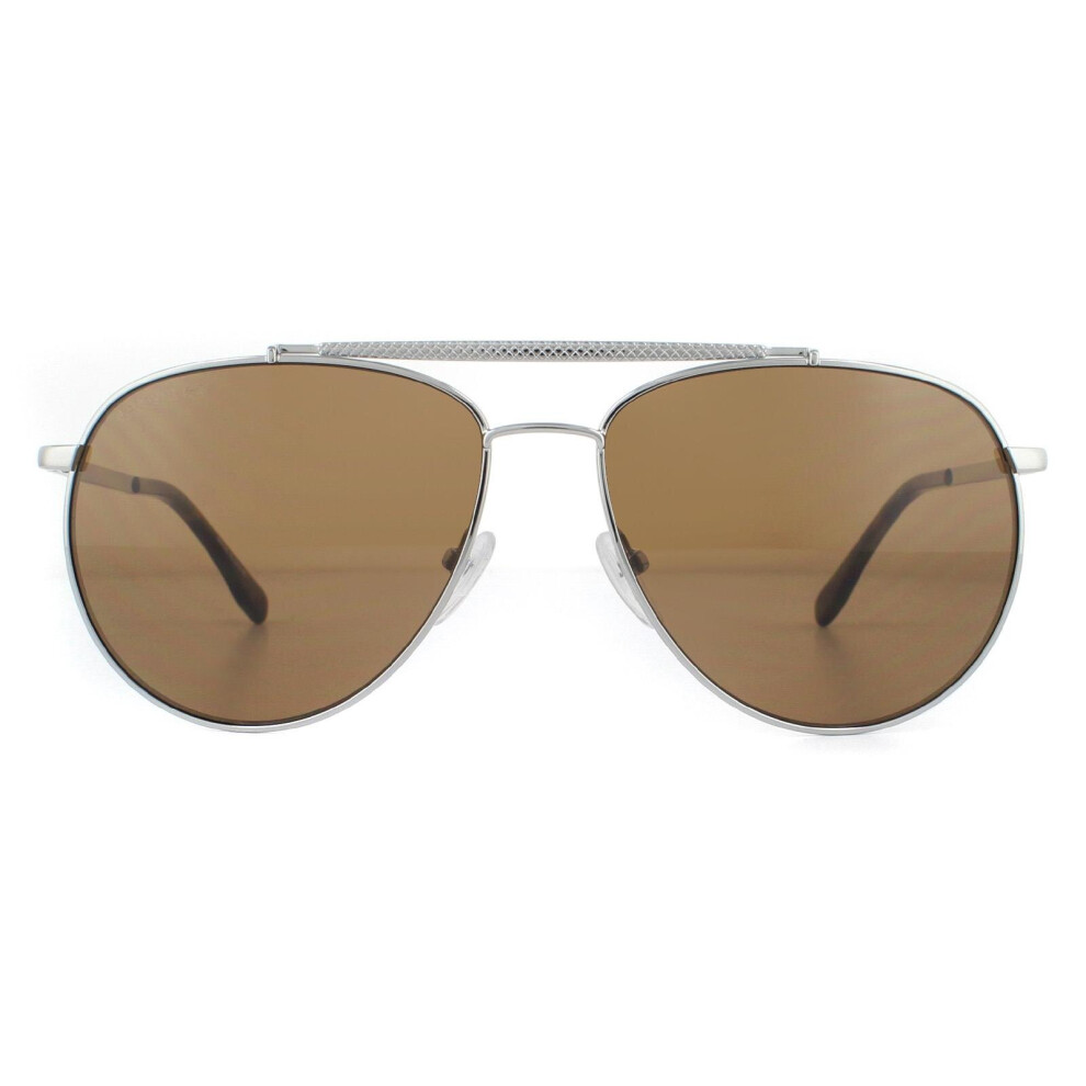 Lacoste Sunglasses L177s 033 Gunmetal Brown