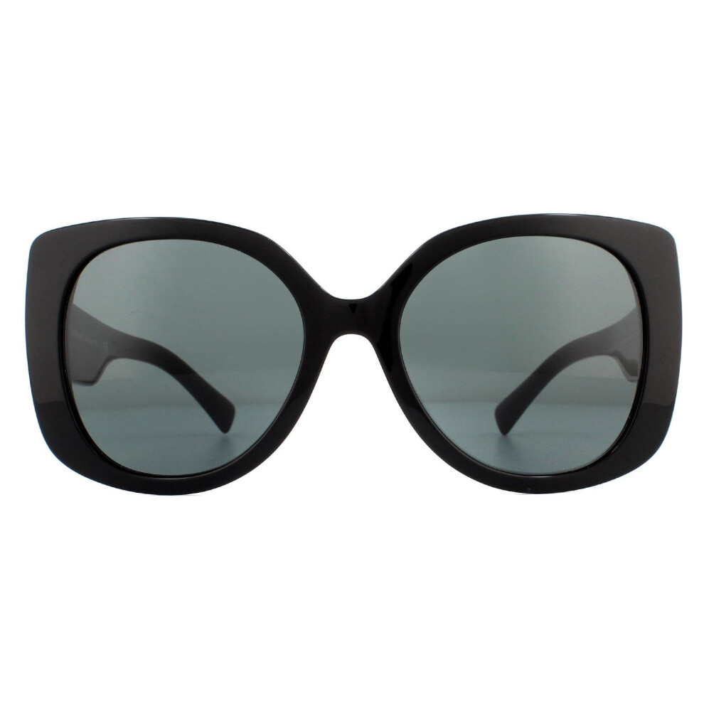 Versace Sunglasses Ve4387 Gb1/87 Black Dark Grey Black,Grey