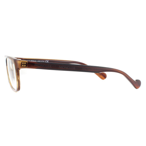 Óculos de Grau - MONCLER - ML5063 - 57/15/145 - Plástico - Marrom 2