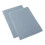 Homescapes (Blue) Homescapes 100% Brushed Cotton Cot Flat Sheet Pair, 100 x 150 cm 1