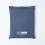 Homescapes (Super-King, Navy) Luxury Soft Linen Flat Sheet Plain Textured 100% Cotton Blend 5