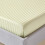 Homescapes (King, Sage Green) Egyptian Cotton Flat Sheet Single 330 Thread Count Satin Stripe 2
