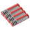 4pcs 3.7V 18650 Li-ion Rechargeable Battery 4800mAh Red for Flashlight 3