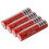4pcs 3.7V 18650 Li-ion Rechargeable Battery 4800mAh Red for Flashlight 2