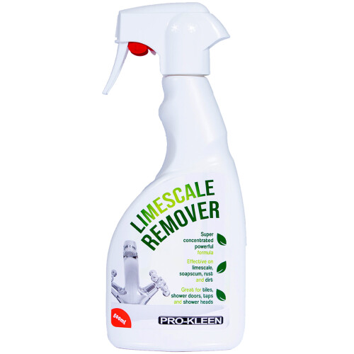 Pro-Kleen (1 x 500ml) Pro-Kleen Limescale Remover Bathroom Cleaner Spray