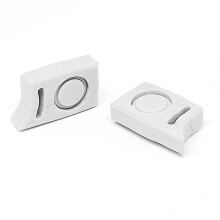 Set of 2 x Shower Door Plastic Rubber Stops Right & Left L021