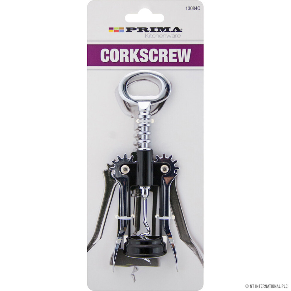 NEW CORKSCREW WITH LEVERS KITCHEN TOOL PULL WINE BOTTLE OPENER EASY