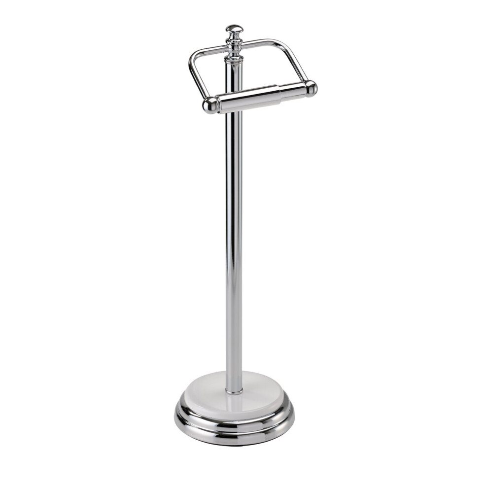 Showerdrape Opera Freestanding Toilet Roll Holder Bathroom Accessory
