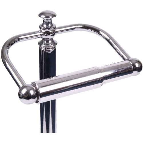 Opera Freestanding Toilet Roll Holder Bathroom Accessory 1