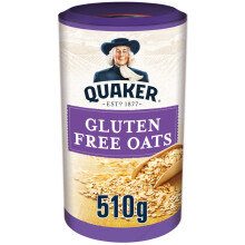 Quaker Oats Gluten Free Original Porridge Oats - 5x510g