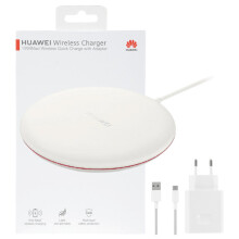 Huawei Wireless Charger | 15W Super Charger with EU Adaptor - White