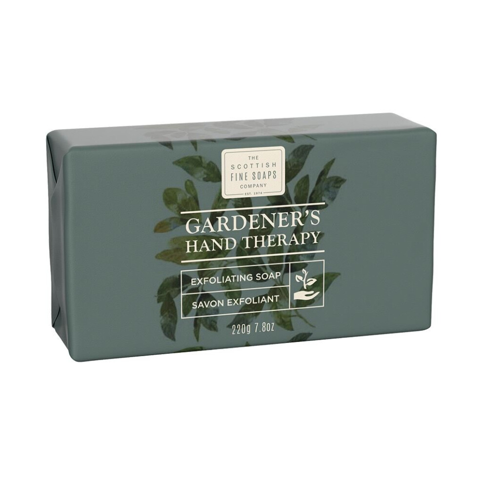 Scottish Fine Soaps Gardener's Hand Therapy Exfoliating Soap (220g)