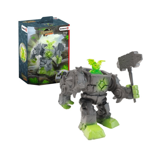 Schleich Schleich Multicolour Eldrador Mini Creatures Stone Robot Action Figure Toy