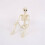 Poseable Skeleton Prop Halloween Party Decoration 7