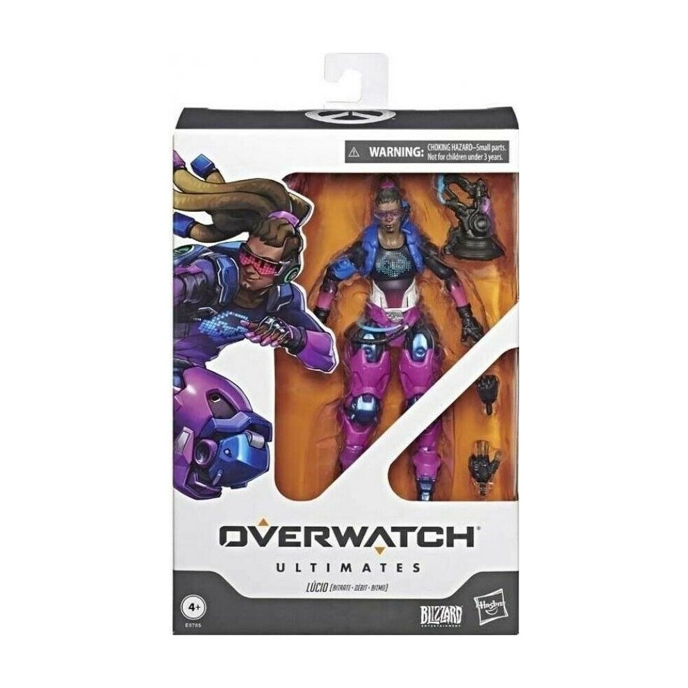 Hasbro Overwatch Ultimates Lucio (Bitrate - Debit - Bitmo) Gs Figure