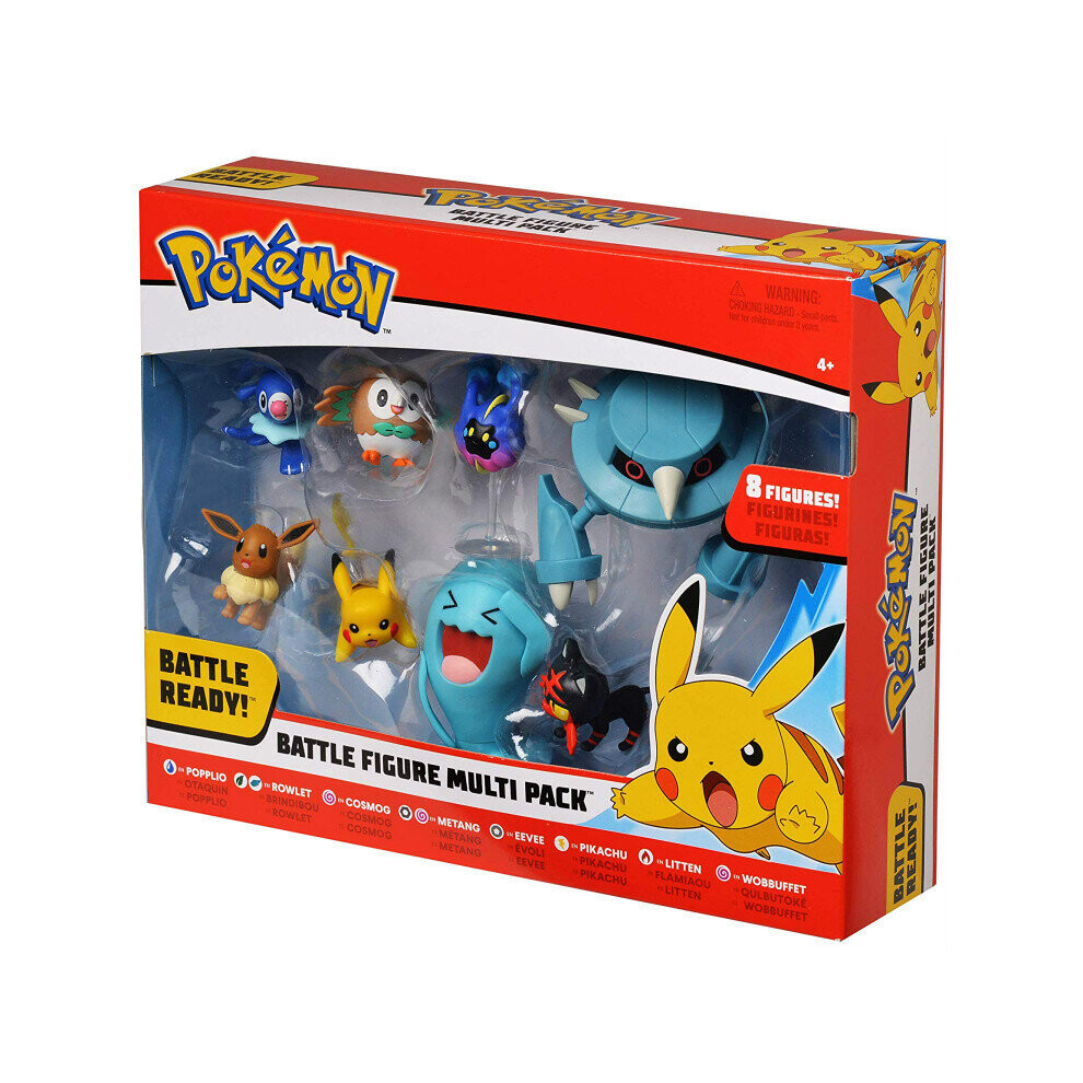 PokÃ©mon battle figure 8-piece toy pokemon- Perfect for Any Trainer