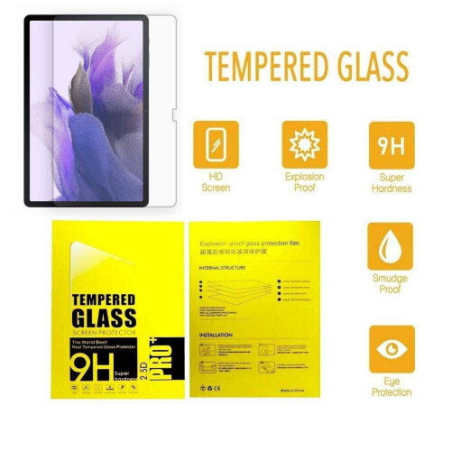 For Samsung Galaxy Tab S7 FE 12.4in Tempered Glass Tablet Screen Protector 2