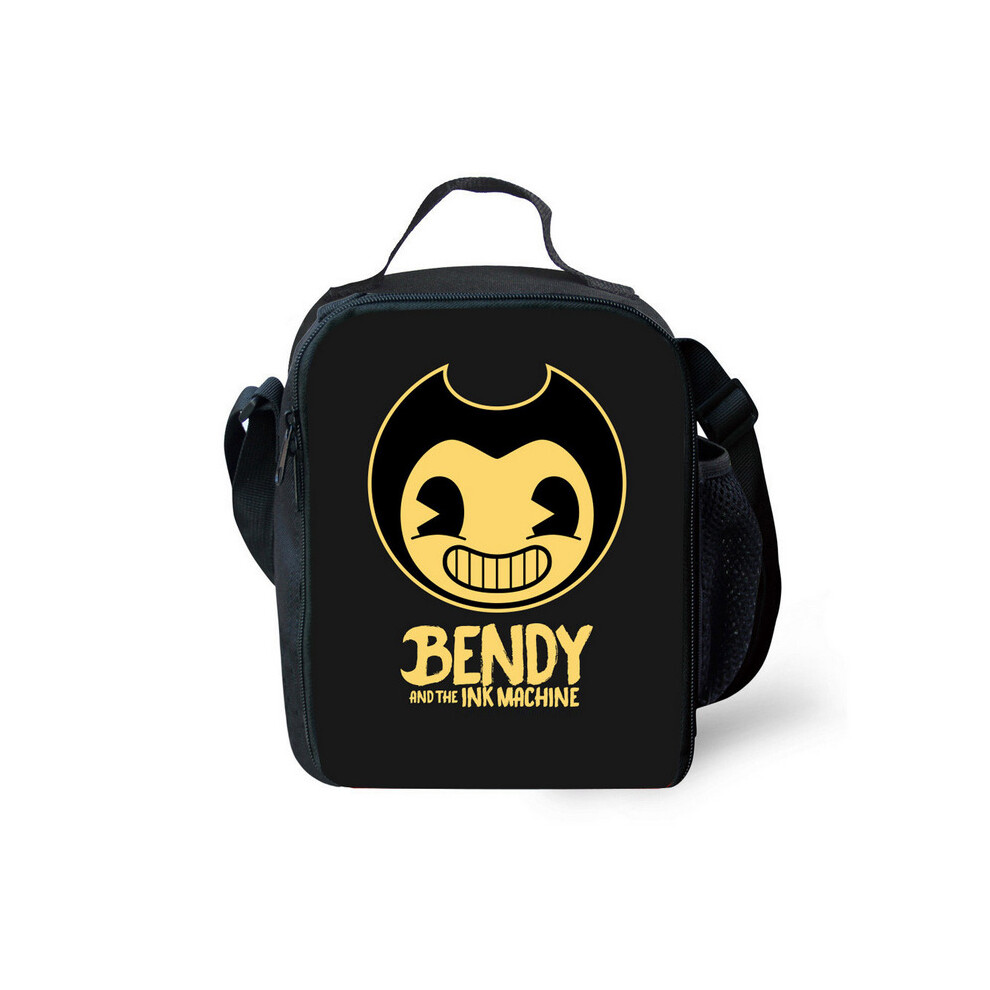 (01) Bendy Lunch Bags Thermal Insulated Cooler School Multicoloured