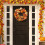 Living And Home 50CM Halloween Fall Maple Pumpkin Wreath 6
