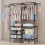 Clothes Rail Large Heavy Duty Wardrobe Organizer Hanging Coat 3