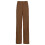 (Brown, L) Women's high-waisted wide-leg casual corduroy pants 1