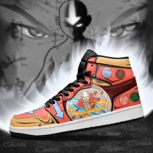 (12 (Adults')) Avatar Aang Sneakers The Last Airbender Shoes