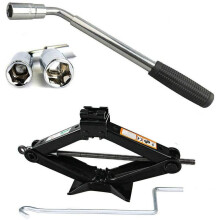 Universal scissor jack 2 Ton car lift Jack+Extendable wheel brace wrench wheel