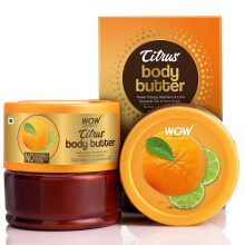 WOW Skin Science Citrus All Skin Type Butter - No Parabens, Silicones, Mineral Oil & Color, 200 ml