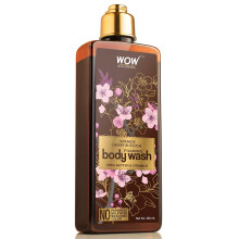 WOW Skin Science Japanese Cherry Blossom Foaming Body Wash - No Parabens, Sulphate, Silicones & Color, 250 ml