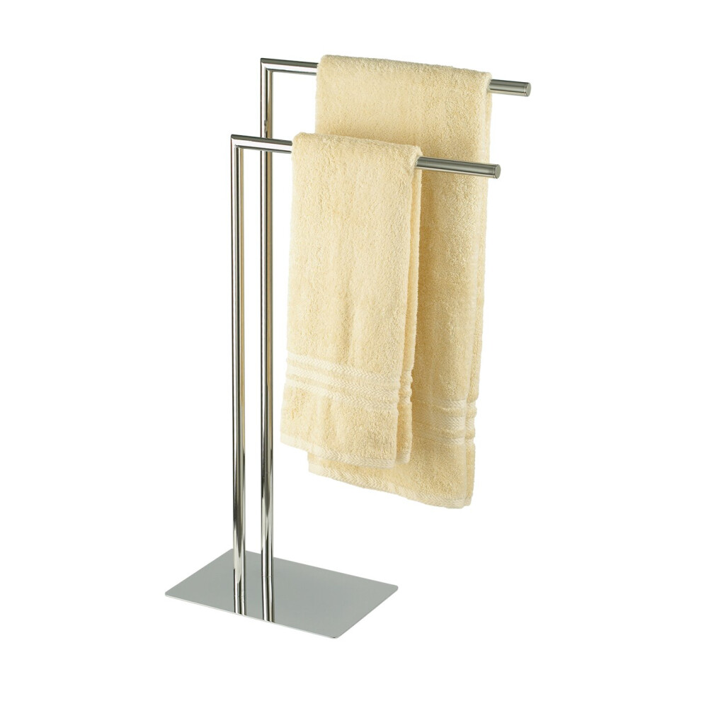 Stamford Freestanding Double Towel Rail Bathroom Stand