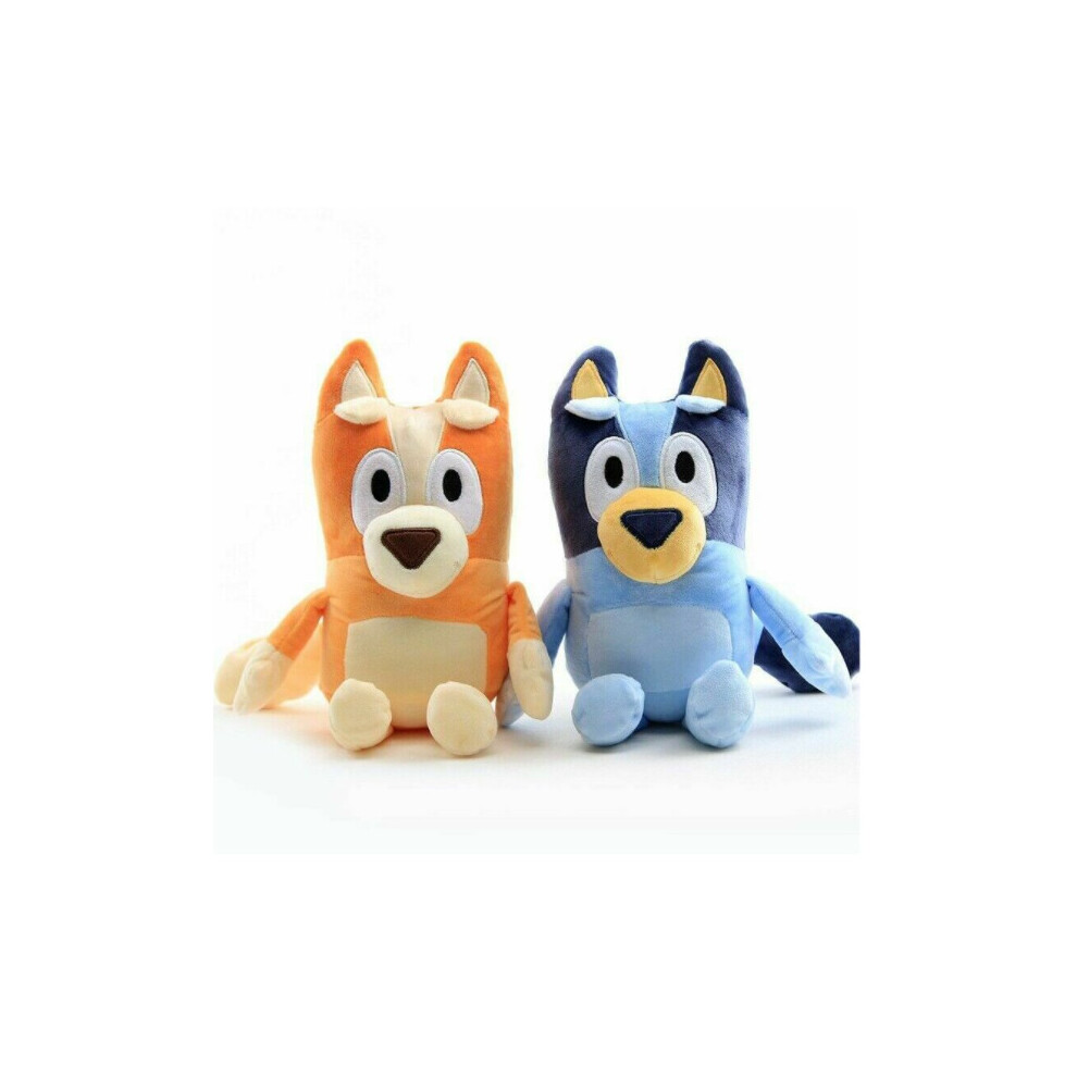Bluey and Friends 28cm Plush Toy Bingo Dog Plush Doll 2PCS