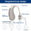 Rechargeable Digital BTE Hearing Aid Adjustable Voice Amplifier 4