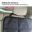 Car Seat Back Waterproof Protector Kids Bottle Kick Mat Tidy Mat Storage 7