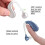 Rechargeable Digital BTE Hearing Aid Adjustable Voice Amplifier blue 5