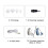 Rechargeable Digital BTE Hearing Aid Adjustable Voice Amplifier blue 6