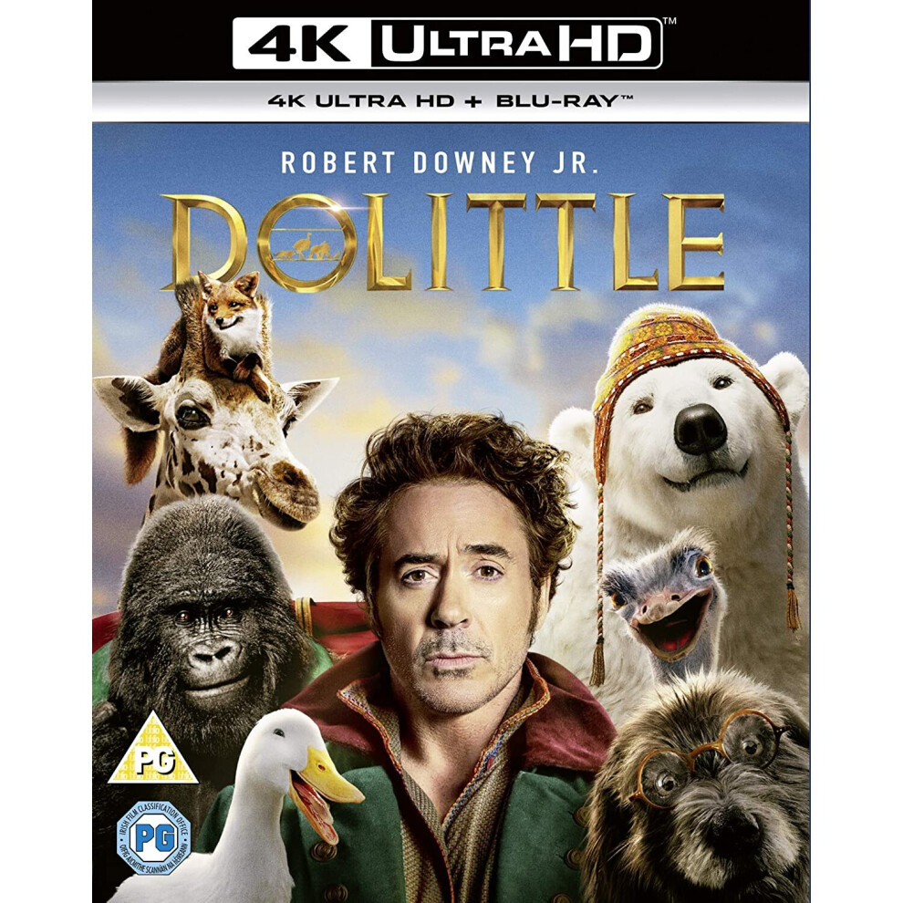 Universal Dolittle [2020] (4K Ultra Hd + Blu-Ray)
