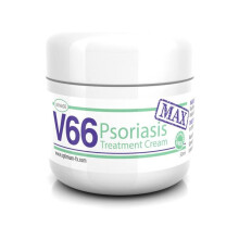 V66 MAX DOUBLE STRENGTH Psoriasis Treatment Cream - Contains the Beneficial Active Ingredient Salicylic Acid 50 ml