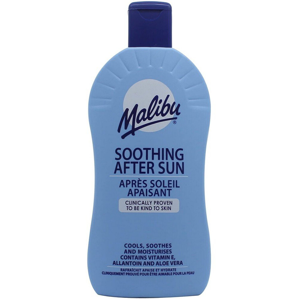 Malibu Moisturising After Sun Gel With Aloe Vera 400Ml